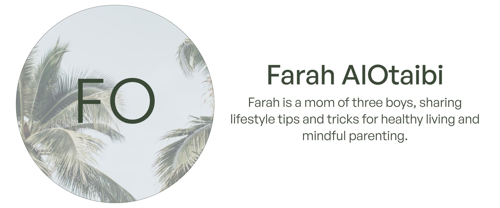 Farah AlOtaibi - Waha Lifestyle