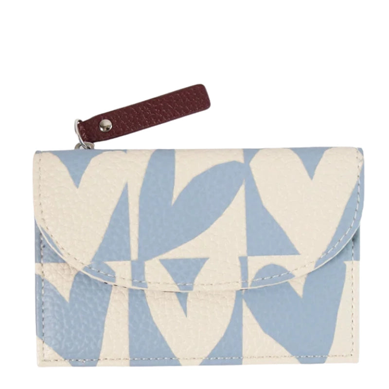 Card Holder Coin Purse with 3 Card Slots & Zip Pocket