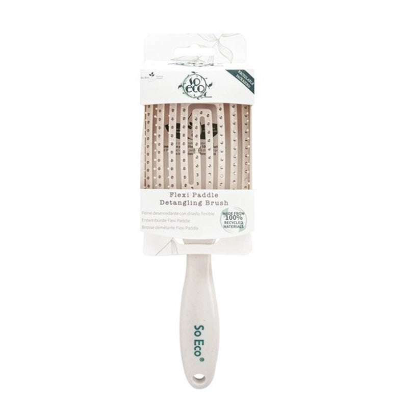 Flexible Paddle Detangling Brush for Thick, Long Hair - Wet & Dry