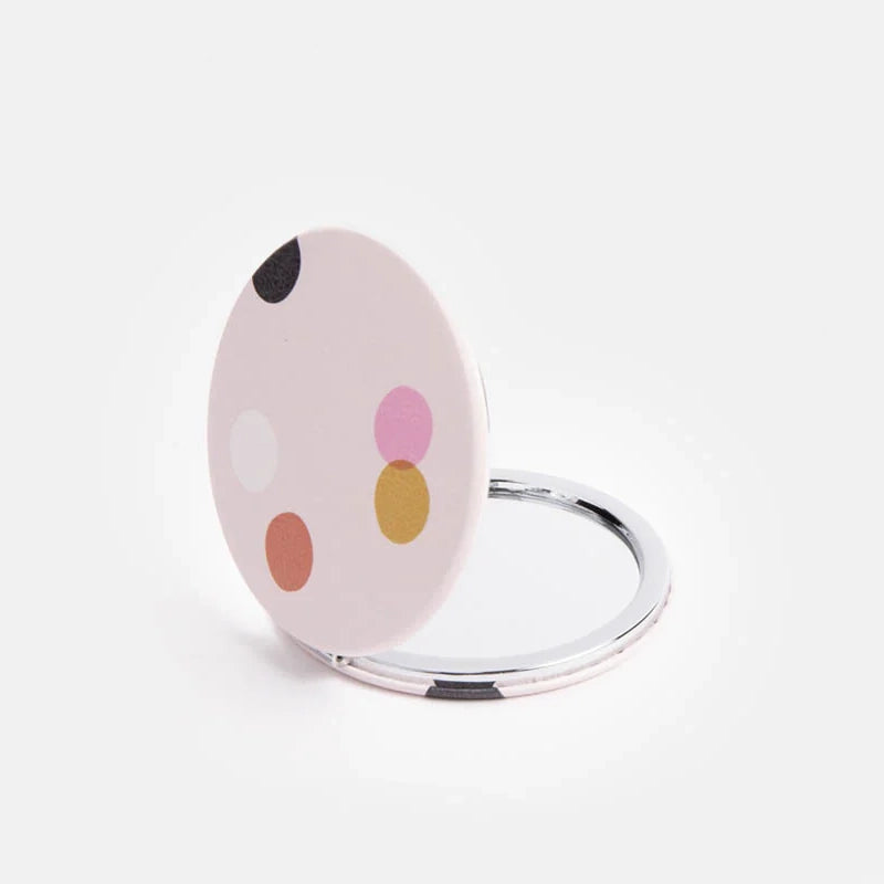 Round Foldable Travel Makeup Mirror
