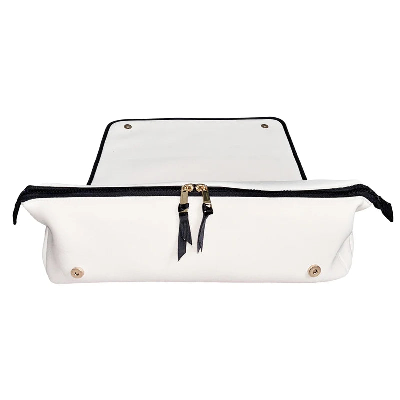 Hair Styling Tools Organizer Travel Bag with Heat-Resistant Mat
