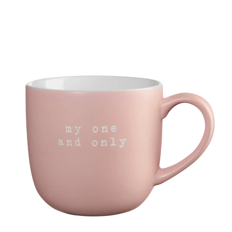 Hey! Large Coffee & Tea Mug with Quote – 600ml