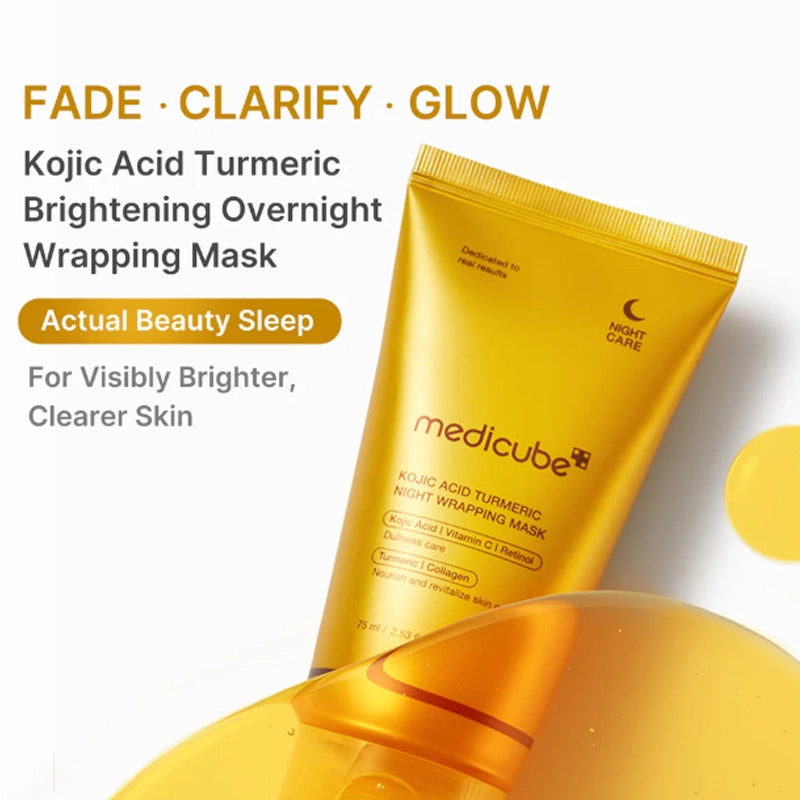 Kojic Acid & Turmeric Brightening Overnight Wrapping Mask - 75ml