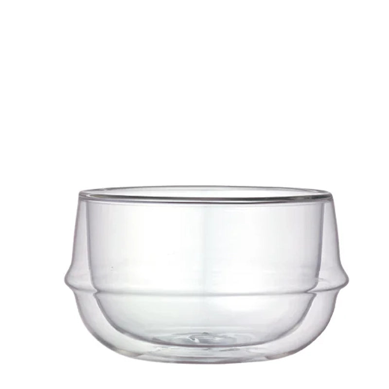 Kronos Heat-Insulated Double Wall Glass Soup Bowl - 330ml
