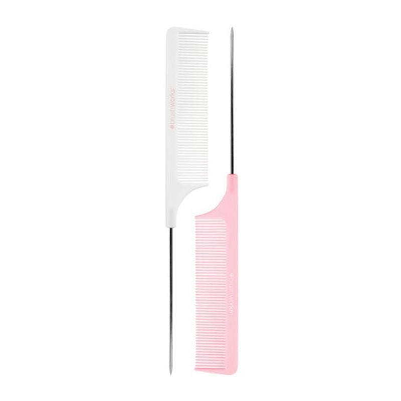 Needle Tail Hair Combs for Parting & Backcombing - 2pcs