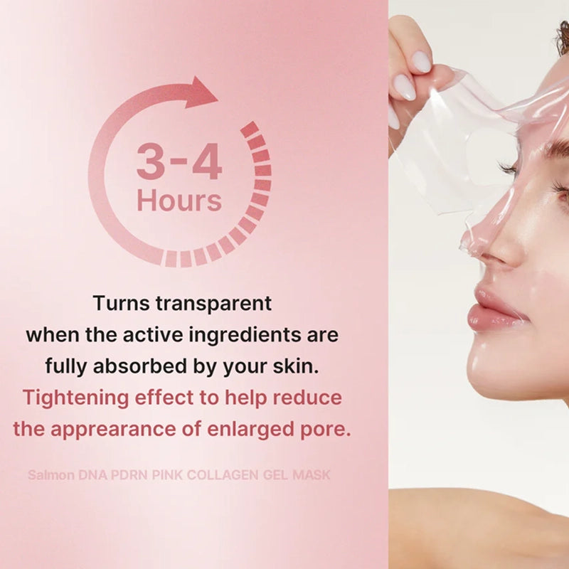 PDRN Pink Collagen Jelly Gel Mask for Hydration, Firming & Glow - 28g