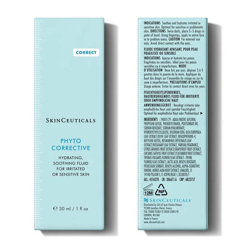 Phyto Corrective Hydrating Botanical Gel for Sensitive Skin - 30ml