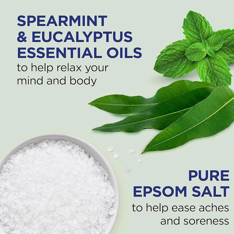 Pure Epsom Salt Eucalyptus & Spearmint Soaking Solution