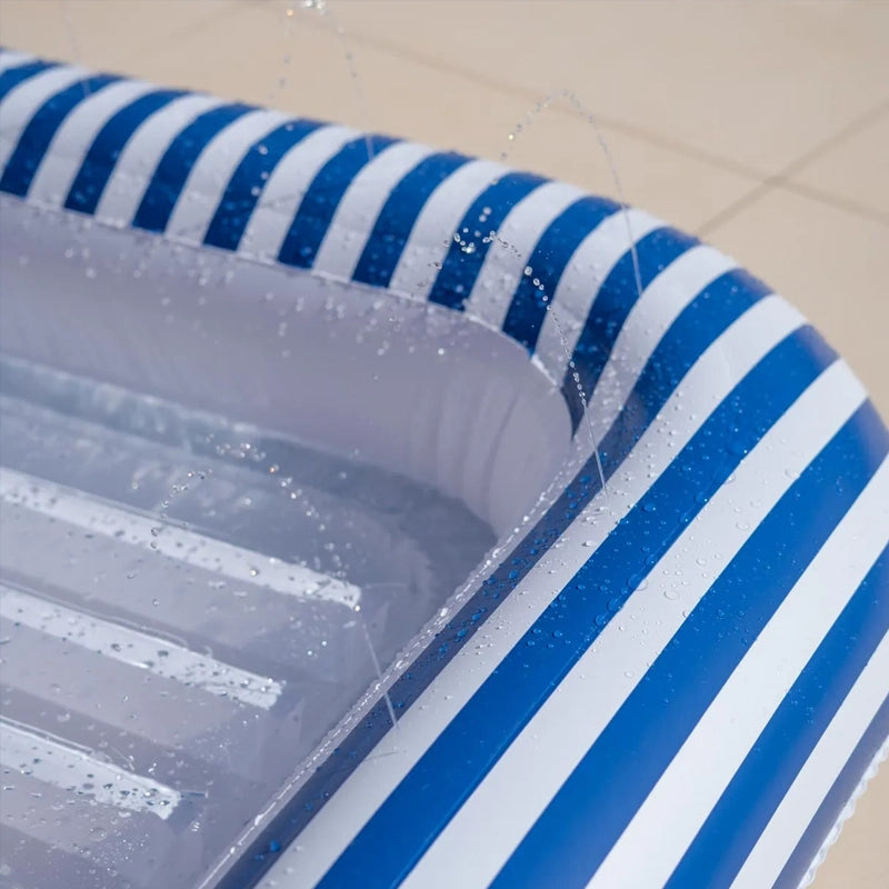 Sacha Large Inflatable Tanning Pool Mat with Sprinkler & Removable Pillow