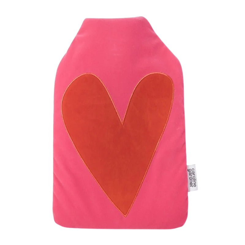 Velvet Hot Water Bottle with Soft Cover