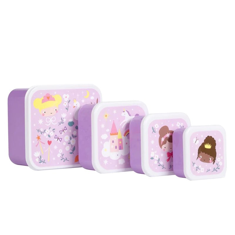 Kids Lunch & Snack Box Set for School & Travel – 4pcs
