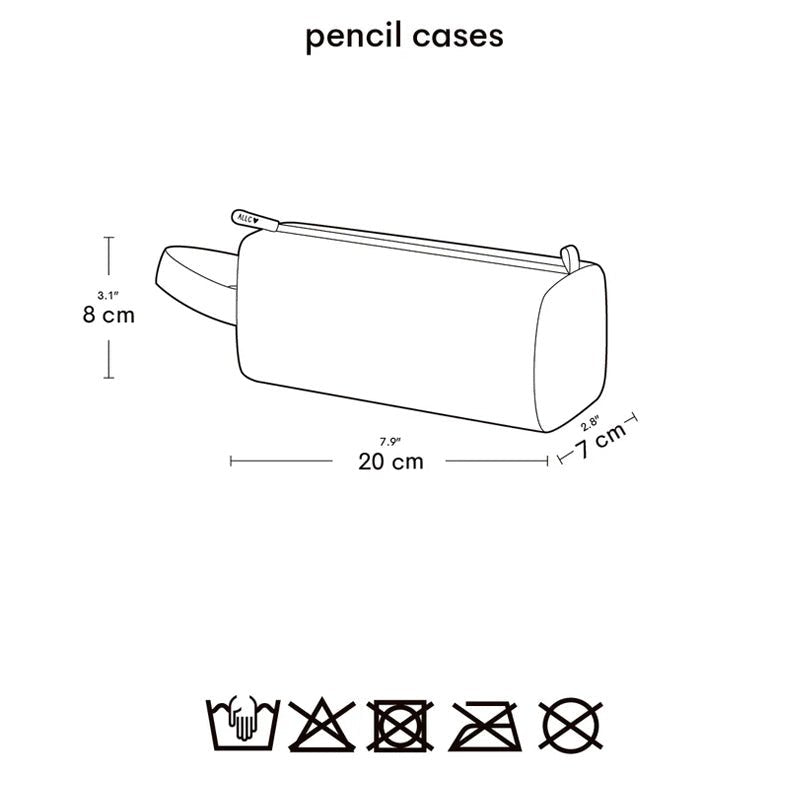 Kids Pencil Case with Handle for School Supplies