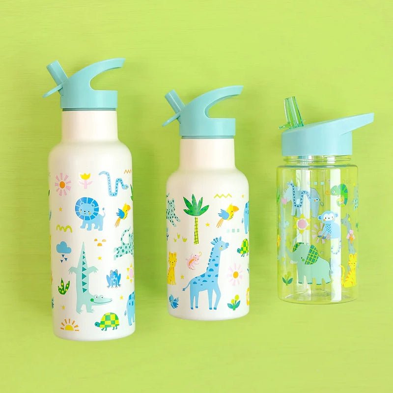 Kids Tritan Water Bottle with Straw for School & Travel - 450ml