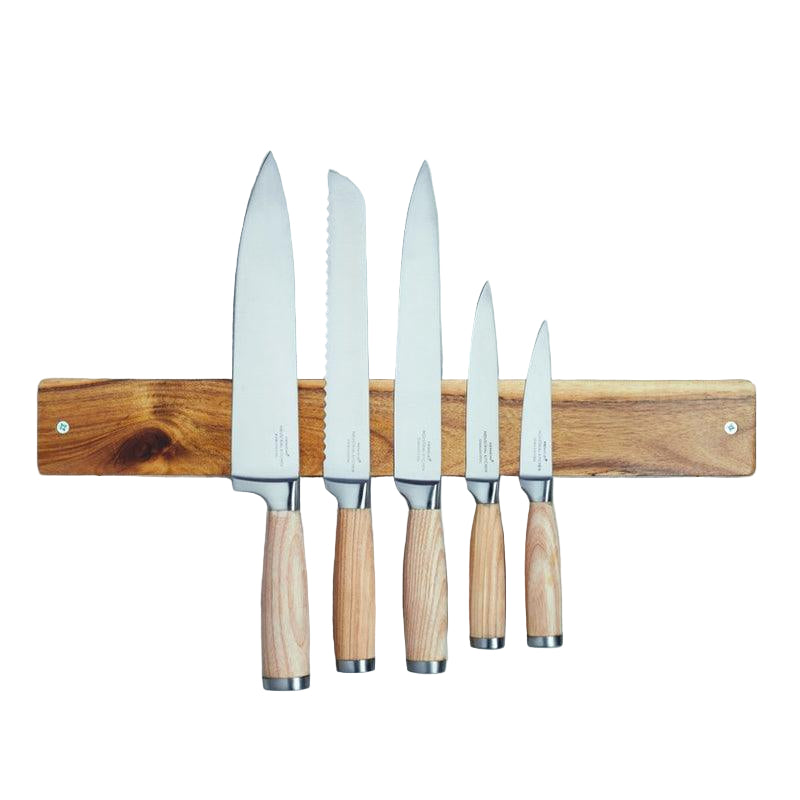 Acacia Wood Magnetic Knife Holder - Waha Lifestyle