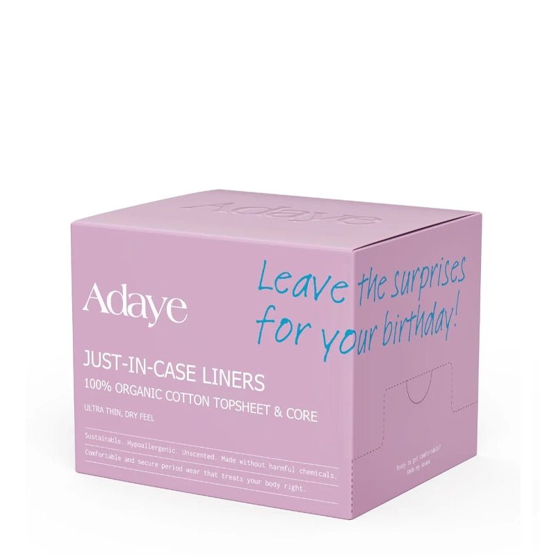 Just-in-Case Ultra Thin Organic Panty Liners - 12pcs