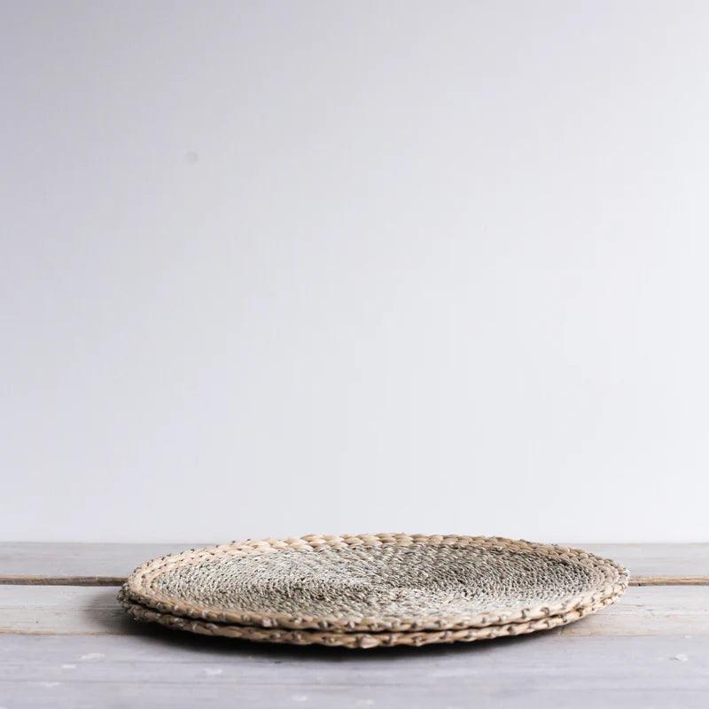 Also Home Venlig Seagrass & Water Hyacinth Placemat Set - 2pcs - Waha Lifestyle