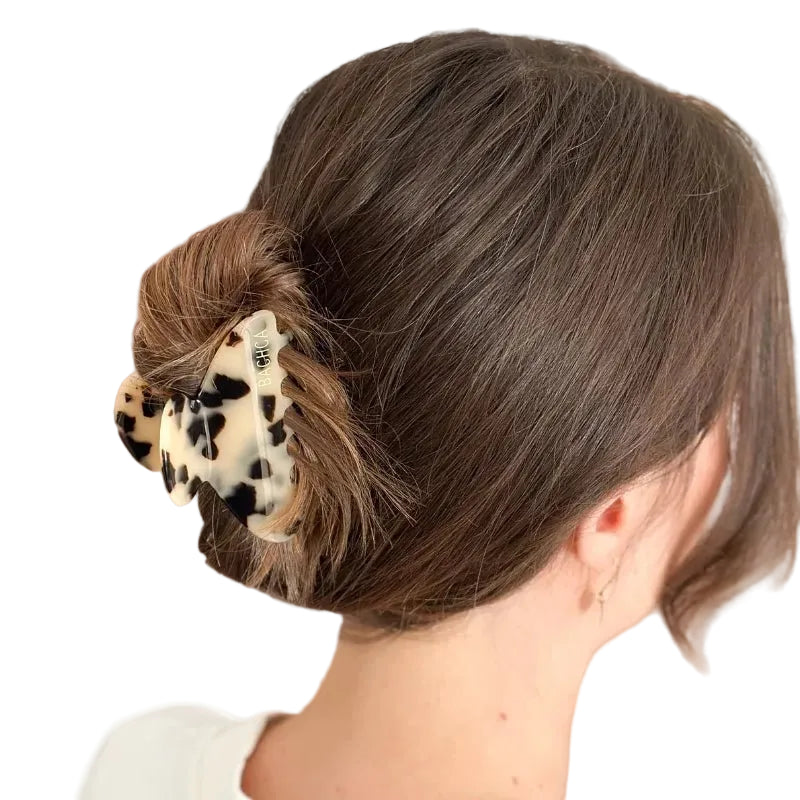 Handcrafted Hair Claw Clip - Tortoise Shell