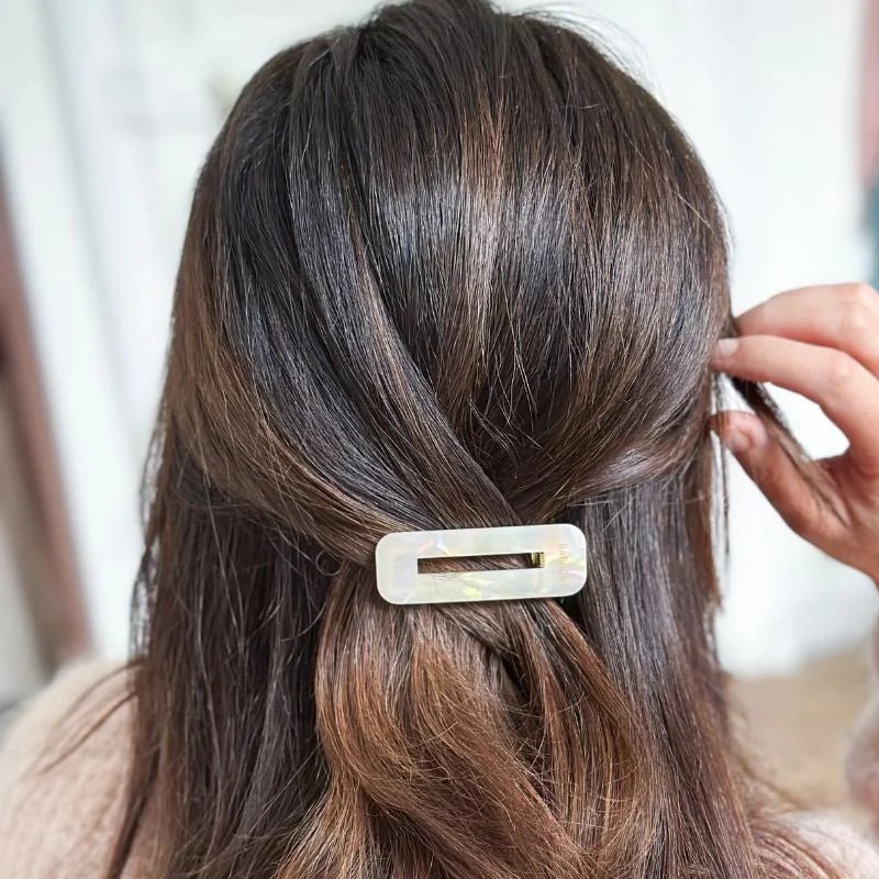 Handmade Hair Barrette Clips - 2pcs