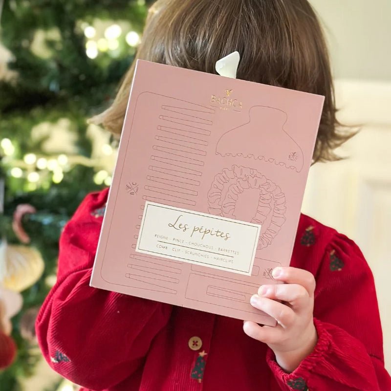 Les Pépites Rosewood Hair Accessories Set - Pink