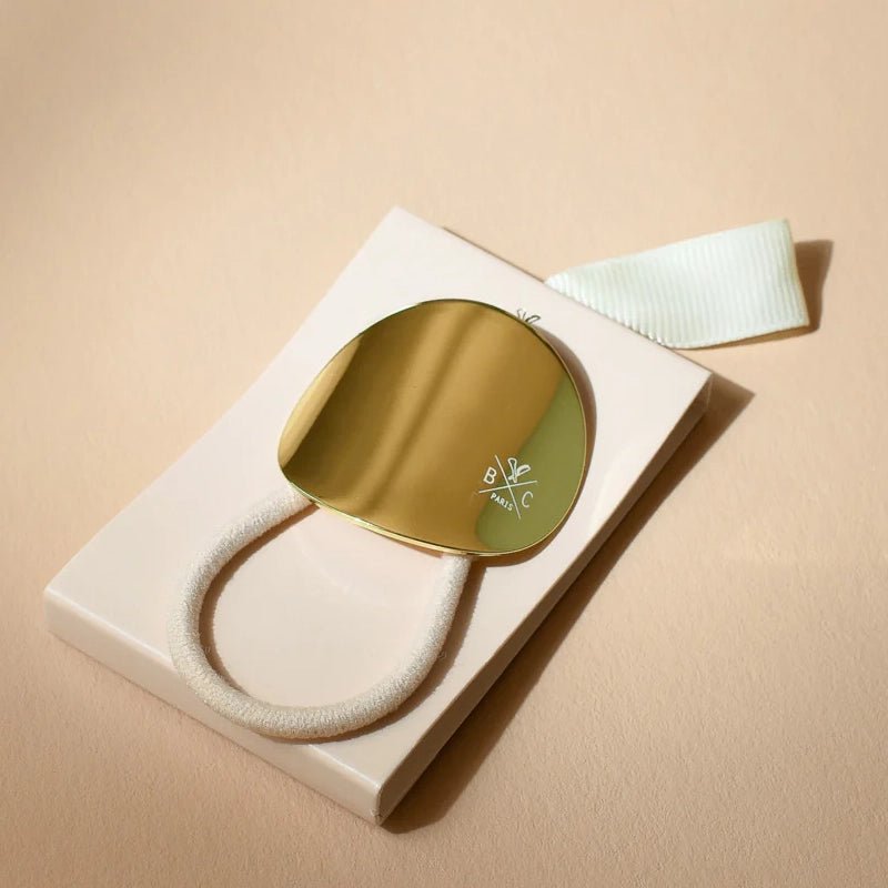 Plate Hair Tie with Elastic Band