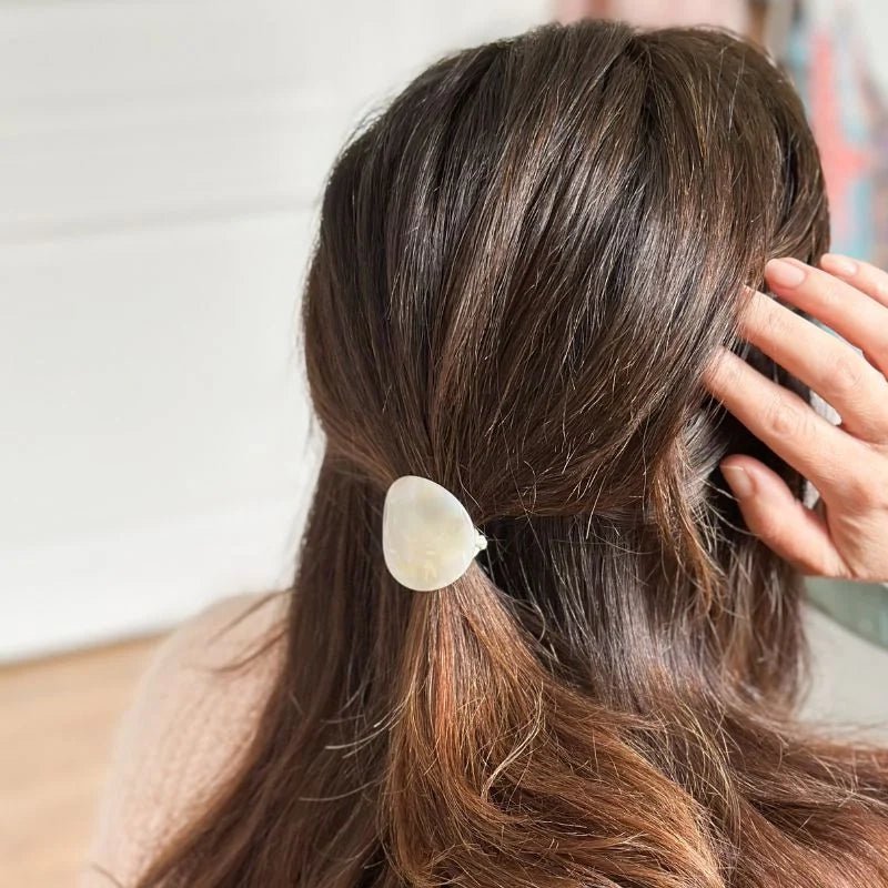 Plate Hair Tie with Elastic Band