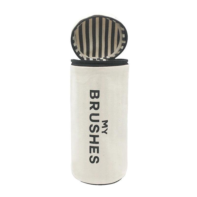Bag - All Round Case For Brushes With Wipeable Lining Organizer Bag - Waha Lifestyle