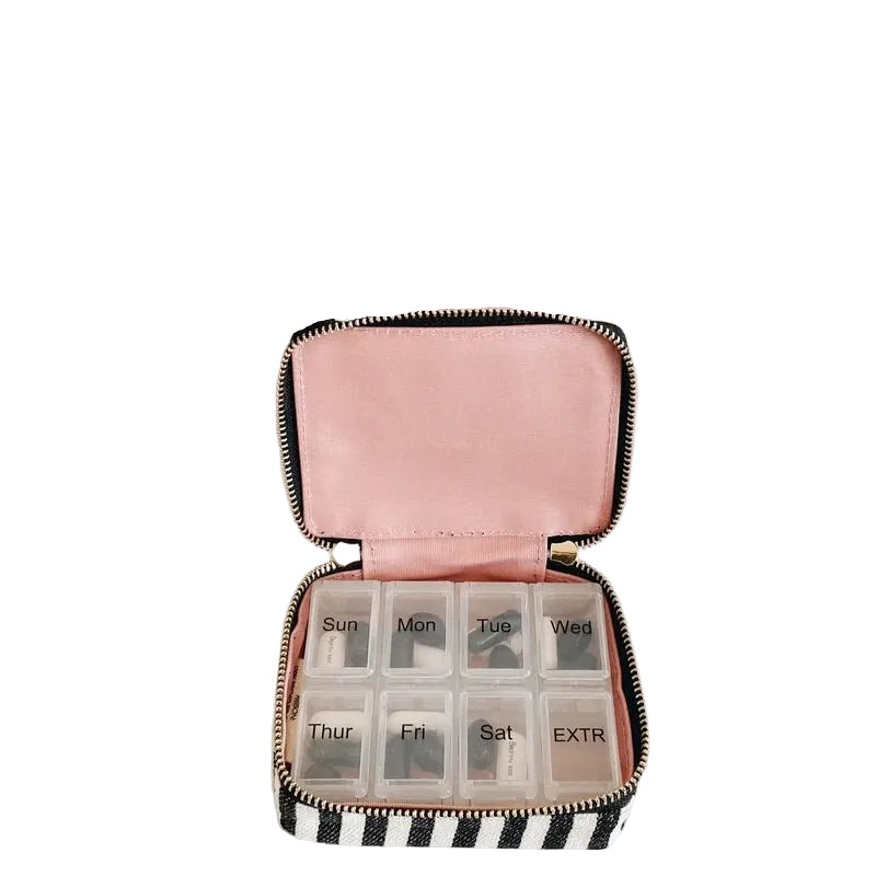 Daily Pill Organizer Box with Compartments - Small