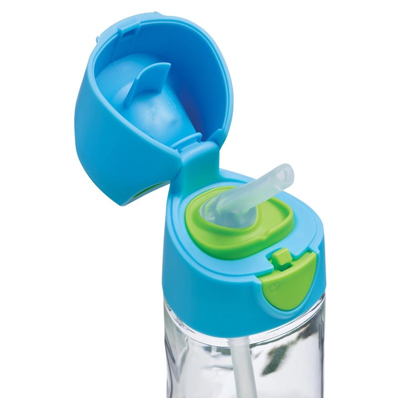 BPA-free Tritan Kids Water Bottle with Straw - 450ml