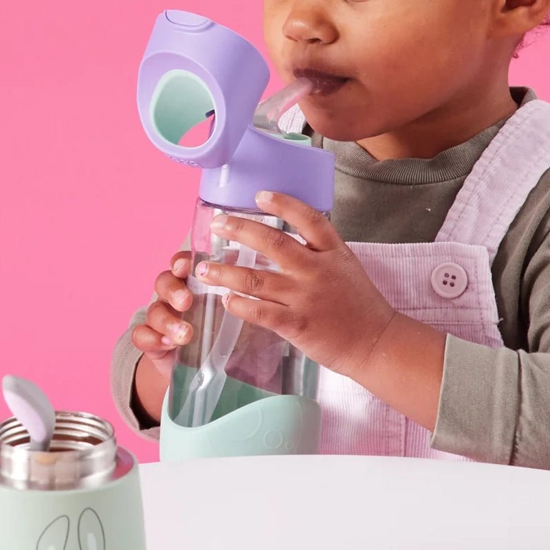 BPA-free Tritan Kids Water Bottle with Straw - 450ml