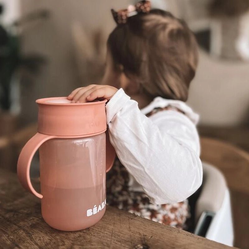 360 Toddler Learning Cup with with Lid & Handles - 340ml