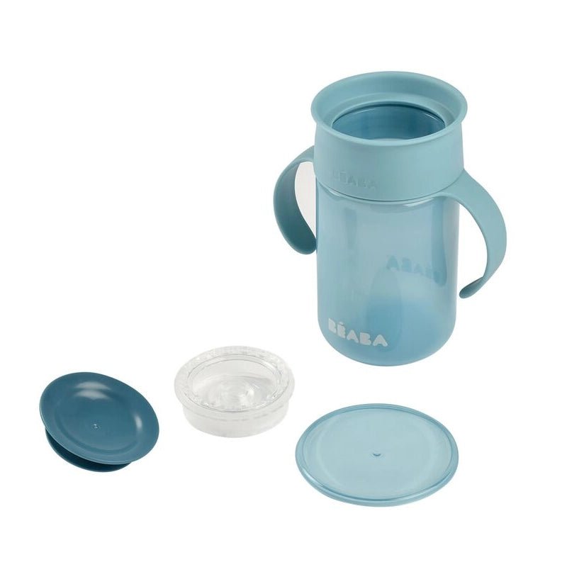 360 Toddler Learning Cup with with Lid & Handles - 340ml