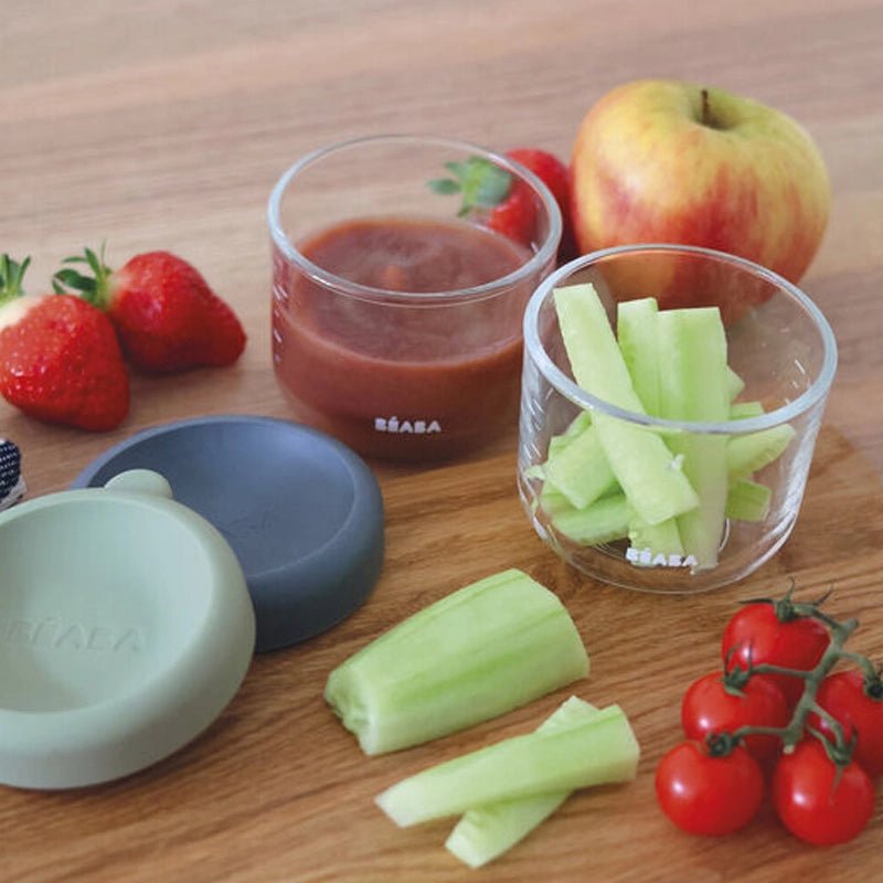 Glass Baby Food Storage Jars - 150ml, Set of 2