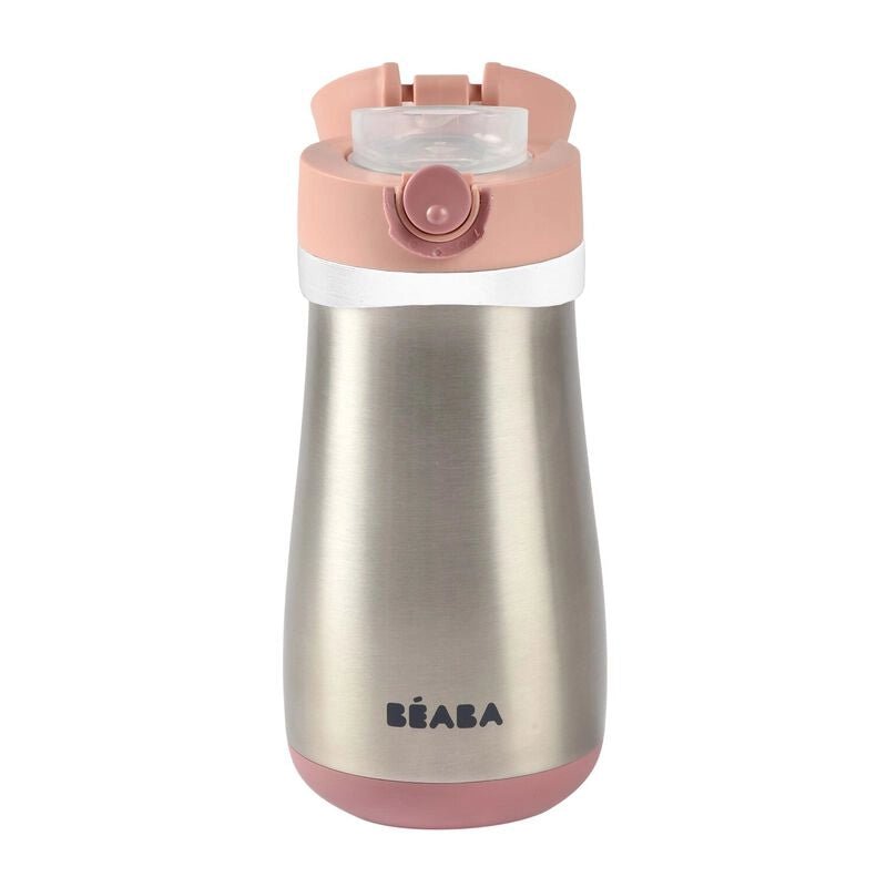 Leak-Proof Stainless Steel Kids Spout Bottle with Handle - 350ml