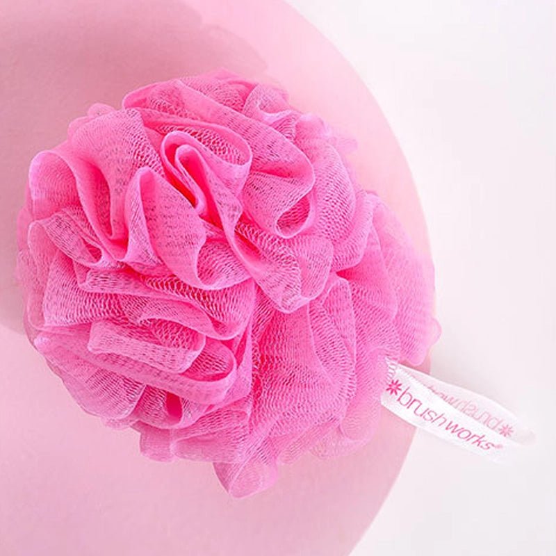 Bath & Shower Pouf for Rich Lather & Gentle Exfoliation