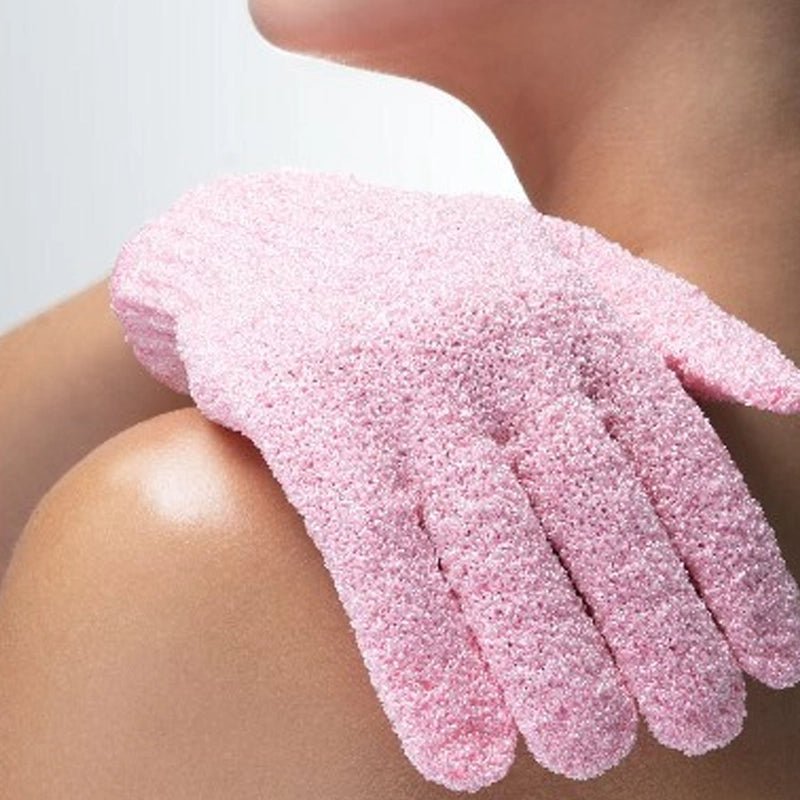 Exfoliating Shower Gloves for Smooth Skin - 3 Pack