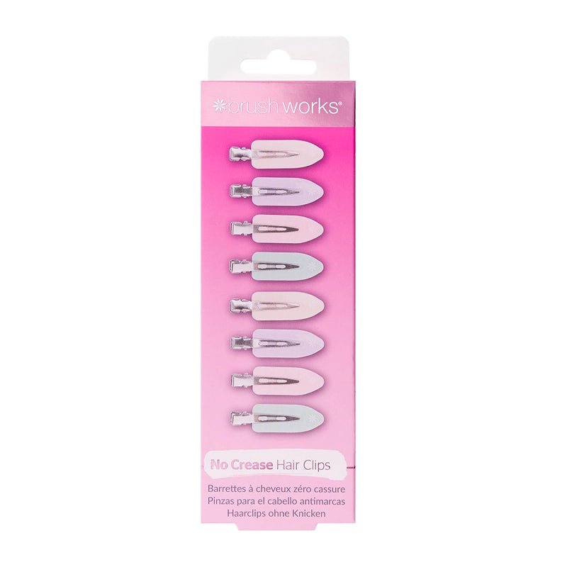 Pastel No Crease Hair Clips - 8pcs
