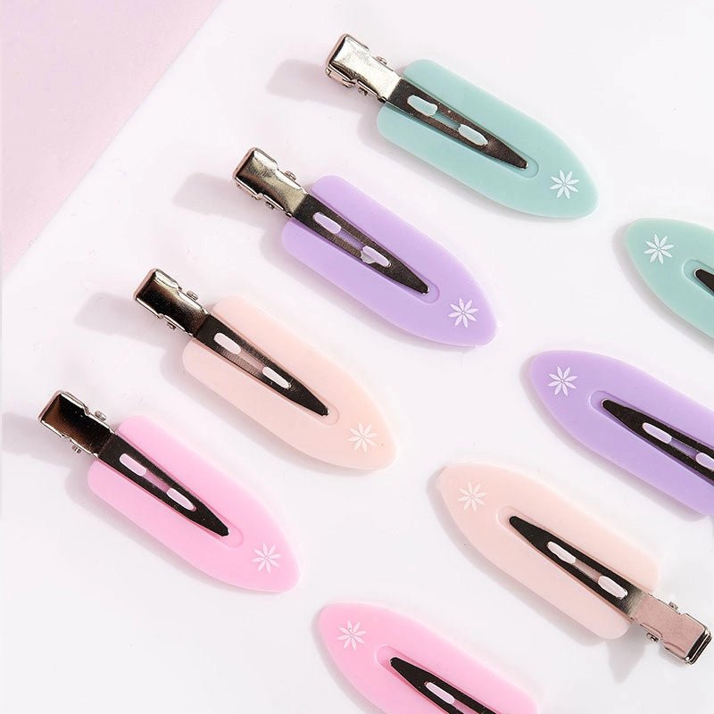 Pastel No Crease Hair Clips - 8pcs
