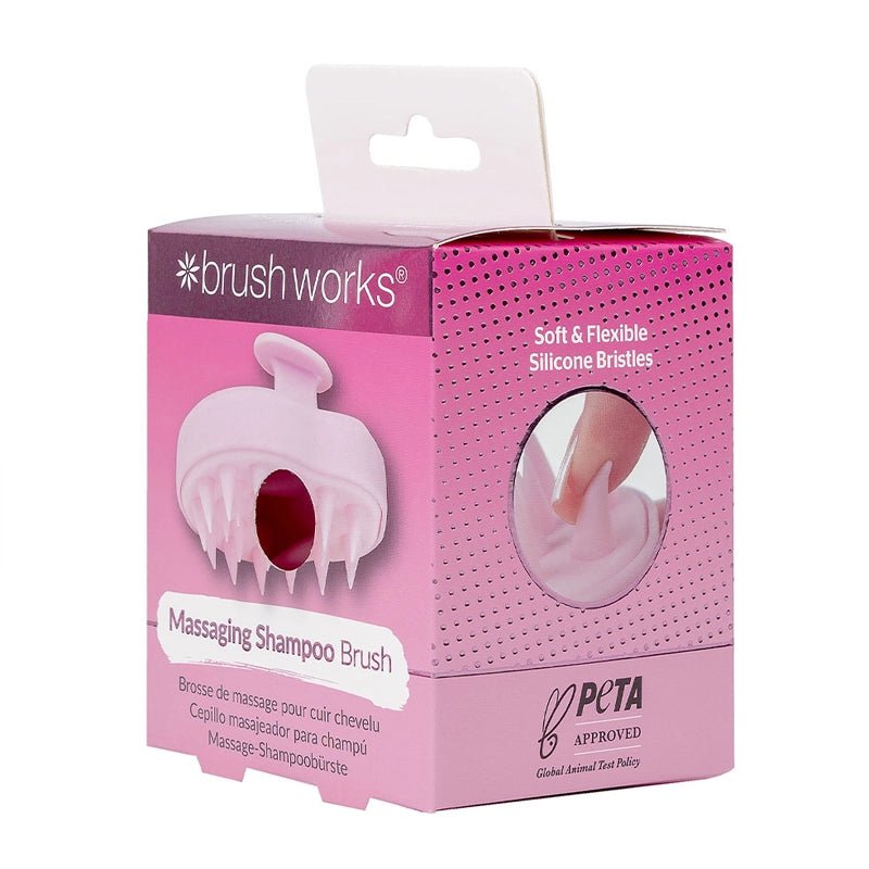 Scalp Massager Shampoo Brush - Pink