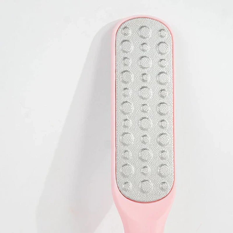 BRUSHWORKS Stainless Smooth Foot File - Pink in Kuwait - Waha Lifestyle