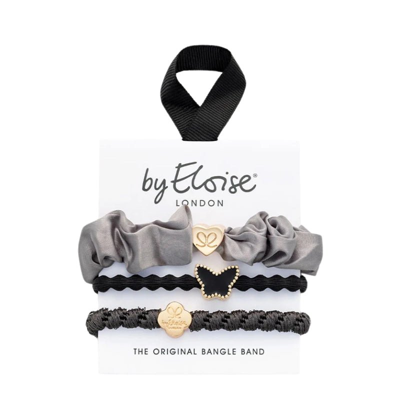 Hair/ Wrist Band Set - Midnight Flight Set - 3pcs