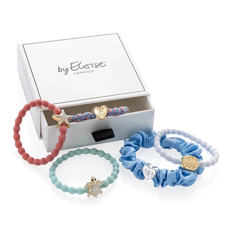 The Island Days Hair/ Wrist Band Gift Box
