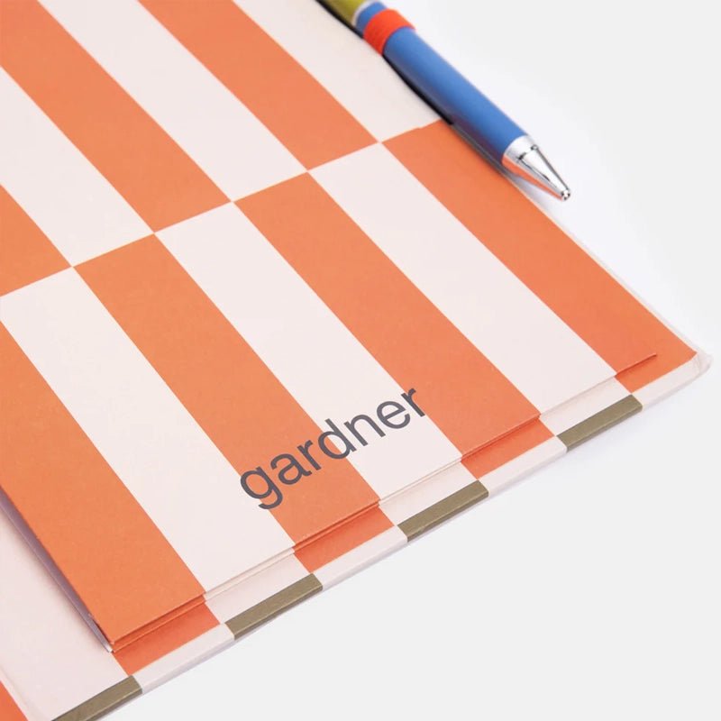 Block Stripe Casebound Notebook & Pen Set