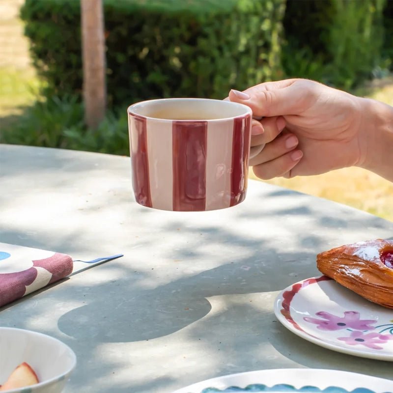 Hand-painted Glazed Ceramic Mug