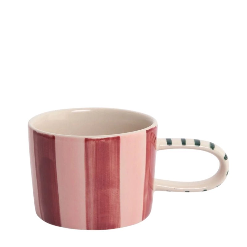 Hand-painted Glazed Ceramic Mug