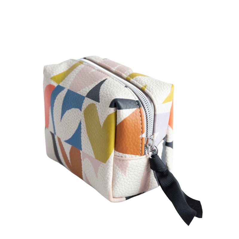 CAROLINE GARDNER Mini Cube Cosmetic Travel Bag in Kuwait - Waha Lifestyle