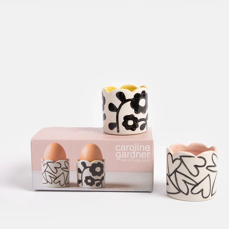 Stoneware Egg Cups - Set of 2