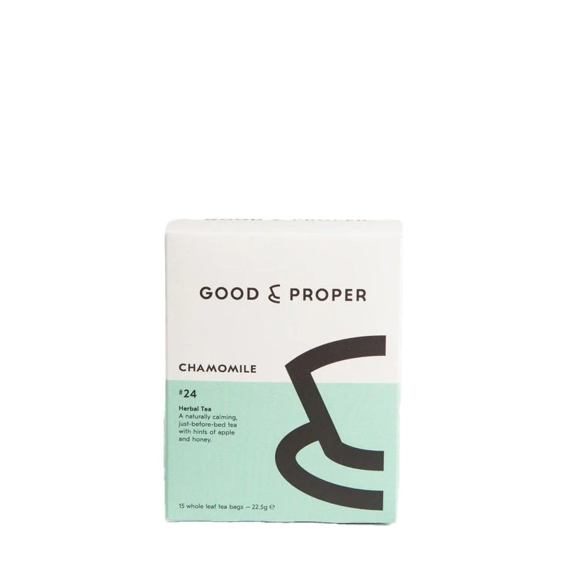 GOOD & PROPER TEA Chamomile Herbal Tea - 15bags - Waha Lifestyle