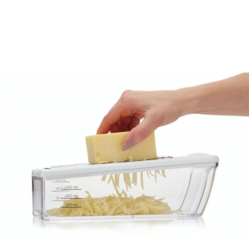 Cheese Grater & Graduated Acrylic Collector - Waha Lifestyle