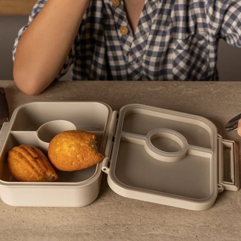 Leakproof Tritan Kids Snack Box with 3 Compartments