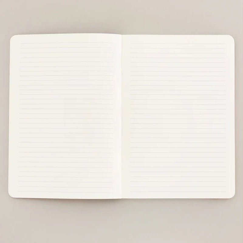 Classic Notebook with Elastic Closure & Back Pocket - Waha Lifestyle